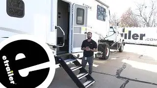 2022 Jayco Eagle HT Fifth Wheel MORryde StepAbove RV Steps с системой Strut Assist: полная установка