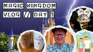 Wild Thunderstorms Hit Magic Kingdom !! // DISNEY WORLD VLOG // Day 1 🏰 ✨