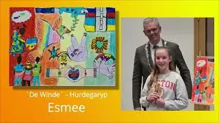 Peace Poster Contest 2024 Prijsuitreiking Lionsclub de Walden