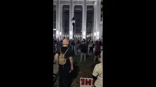 Moment of silence held outside Duval County Courthouse for woman killed by ICE in Minneapolis