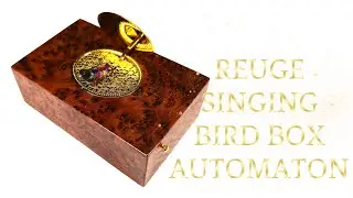Vintage Reuge Singing Bird Box Automaton