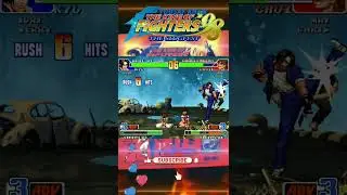 KOF Kusanagi Vs Choi Death Combo #kof98 #kofxv #kof98combos #kofcombos