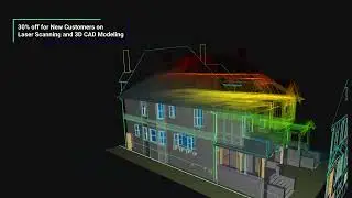 30% Off Laser Scanning and CAD Modeling Services for New Customers
