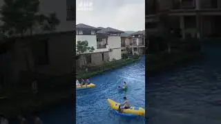 Apartments with sprawling shared pool