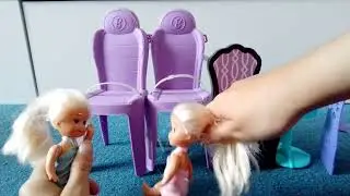 Barbie and the twins first flight part one!(Filmed on 2024)