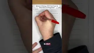 National 5 Biology 2019 Past Paper Q: Blood Glucose Regulation