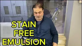 Stain Free Emulsion (Complete Formula)First time on You Tube