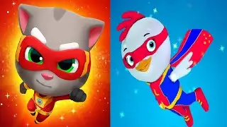 Talking Tom Hero Dash 2021 VS Rush Rush 3D - Running Games Android Gameplay 2021