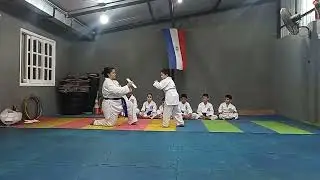 Santiago Gael Mendoza Baez 6 a&ntilde;os cinturon blanco precompetitivo kiopa