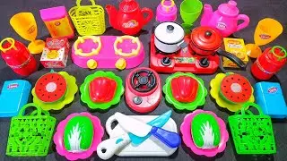 1:19Minutes Satisfying With Unboxing Hello Kitty Cute Pink Kitchen Set Cooking ASMR|Mini Kitchen Toy