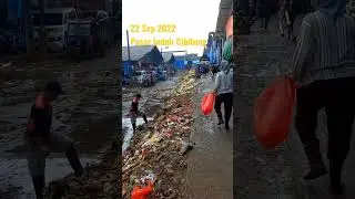 Situasi Pasar Induk Cibitung Sekarang,Lapak Lama Dalam Tahap Pengosongan #shorts #pasarinduk