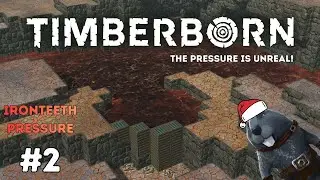 Surviving By The Skin of Our Teeth! - Timberborn Ironteeth Hardmode  - Episode 2