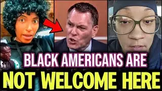 White Man BOLDLY Says Black Americans are Not Welcome in The USA & INSTANTLY REGRETTED IT
