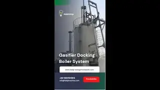 gasifier docking boiler system/biomass gasifier/waste gasifier/gasifier power plant
