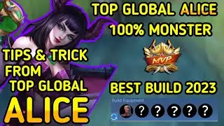 Tips & Trick Alice / Tutorial Alice / Top Global Alice Gameplay / Mobile Legends