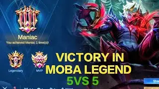 10 Kills moba legend in victory mach 