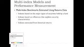 14. Multi Index Models and Performance of Mutual Funds