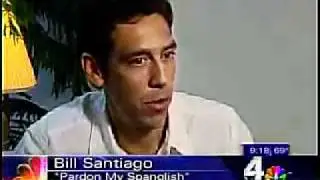 Bill Santiago Interview, Pardon My Spanglish Book