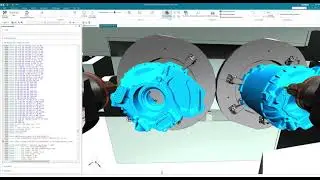 Siemens NX NC Code Sim. Stator Housing