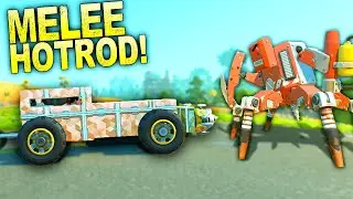 Will This MELEE ONLY Vehicle Survive a FARMBOT? [PERMADEATH Ep 34]