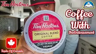 Tim Hortons&reg; Coffee Review! ☕ | Taste Of Canada 🍁 | Coffee With theendorsement