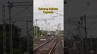 Sairang kolkata Express inauguration #sairangkolkataexpress #kolkataexpress #trevalwithkrishnaarya