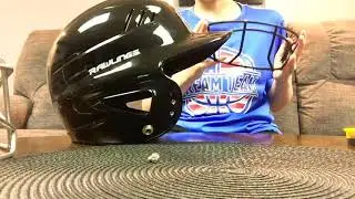 How to install a baseball face mask on Rawlings helmet 2019 turtorial