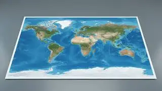 How Map Projections Flatten the Earth