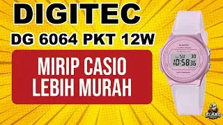 DIGITEC DG 6064 PKT 12W : JAM TANGAN DIGITEC MIRIP CASIO LEBIH MURAH TERBARU (2025)