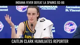 Caitlin Clark Humiliates Reporter After Awful Question #caitlinclark