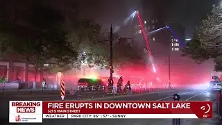 Large fire burns Main Street bar in downtown SLC, destroying 4 nearby businesses
