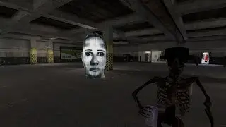 Escapando de la Selene Delgado en el Mall Parking en Gmod.