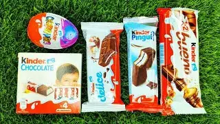 Satisfying video ASMR, Today we're reviewing various sweets fromthe company Kinder.🫶👍👌😋🍫🍬🍭🍪🎁🎂👍🍓🍋😎🤩💯👌