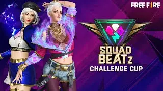Squad Beatz Challenge Cup feat. Free Fire Youtubers | #SquadBeatz #SquadupandParty #FreeFire