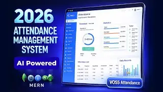 Employee Attendance Management System | React & Node js MERN Stack Project