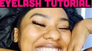 EYELASH TUTORIAL:BEGINNERS ‼️
