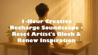 1-Hour Creative Recharge Soundscape • Reset Artist's Block & Renew Inspiration