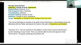 Godly sorrow brings repentance that leads to salvation