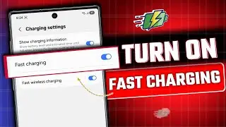 How to Turn On Fast Charging on Samsung Galaxy Phones | Stop Fast Charging | Samsung Tips & Tricks