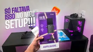 Esse é o MELHOR microfone do AliExpress! Unboxing + Review Fifine AM8