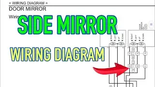SIDE MIRROR | INSIDE MIRROR WIRING DIAGRAM | L33