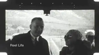 1939 Riding Canadian Pacific Railway's The Dominion, west of Calgary to Banff, Ab, Canada
