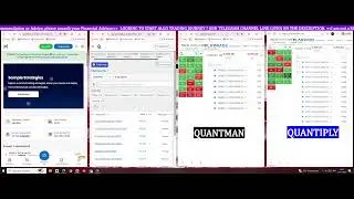 #ALGOTRADING with #QUANTMAN & #QUANTIPLY #livestreaming (TRADE FLIX) -11.11.2025 - EPISODE - 495