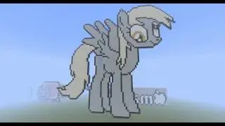 Minecraft Pixel Art: Derpy Hooves