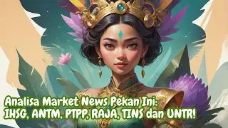 Analisa Market News Pekan Ini: IHSG, ANTM, PTPP, RAJA, TINS dan UNTR! #idxchannel