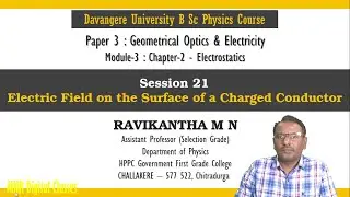 P3 | S21 | Electric Field on the Surface of a Charged Conductor