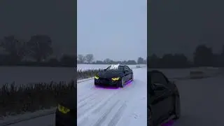 BMW IN THE SNOW🥶❄️ X PHONK SONG! #bmwmotorsport #phonk #bmwm4comp #bmwcompetition #automobile