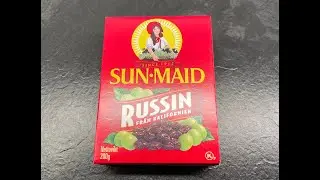 My test on Sunmaid Raisins - Oddly Satisfying ASMR