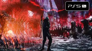 Devil May Cry 5 PS5 PRO Gameplay Ray Tracing Ultra Graphics 4K 60FPS