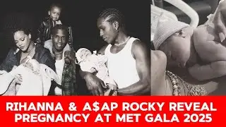 👉 Rihanna & A$AP Rocky Reveal Pregnancy at Met Gala 2025! 👑🤰🔥 Fans Can&rsquo;t Handle It! 💫